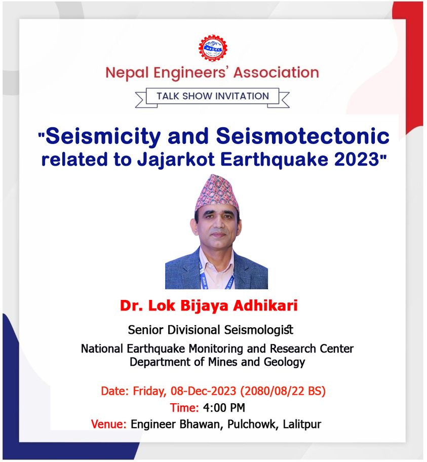 Seismicity and Seismotectonic related to Jajarkot Earthquake 2023